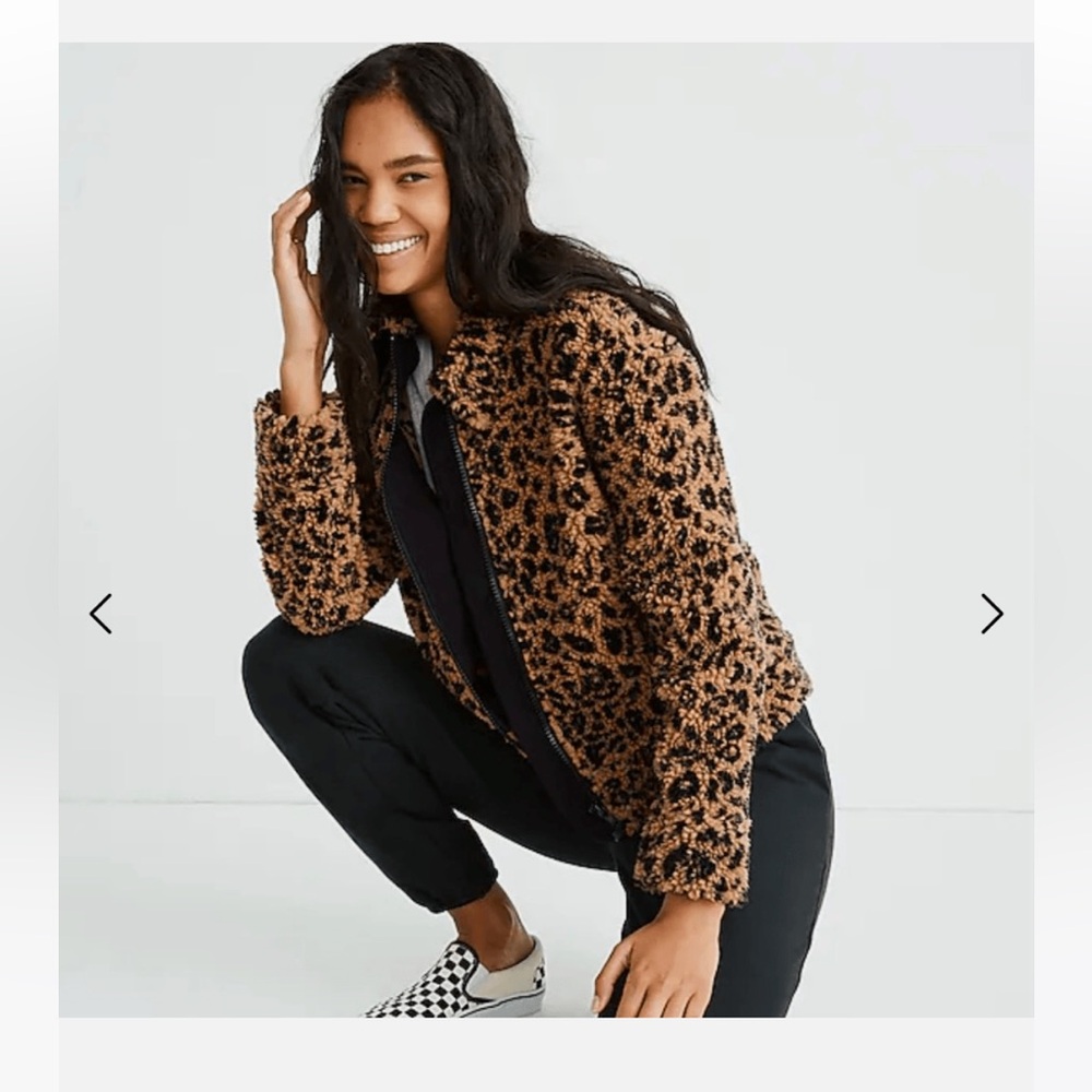 Madewell Sherpa Bomber jacket